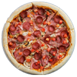 Smokey Pizza  10" 