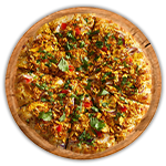 Chicken Curry Pizza  10" 