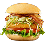 Kings Hawaiian Crispy Chicken Burger  Single 